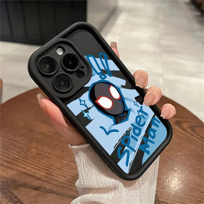 Cartoon Marvel Spiderman Couple Phone Case