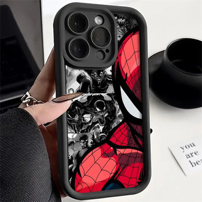 Marvel Spiderman Logo Soft iPhone Case