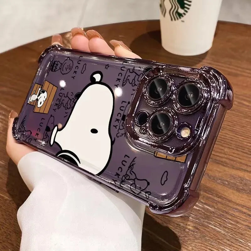 Cute Snoopy TPU Phone Case