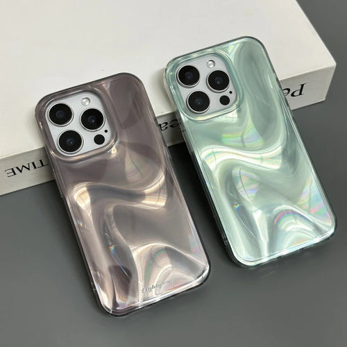 Fashion Gradient Water Ripple Pattern Phone Case