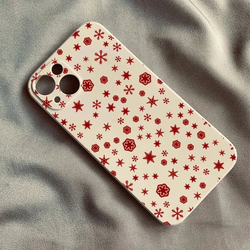 Winter Christmas Snowflakes Fluttering Case