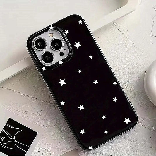 Korean INS White Stars Phone Case