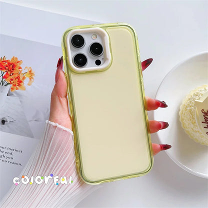 Candy Color Jelly Transparent Shockproof TPU Phone Case New