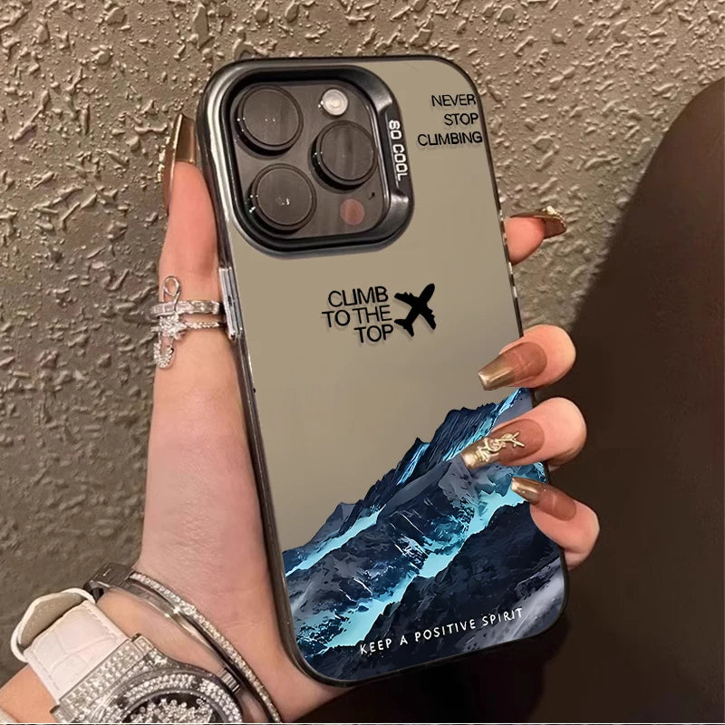 Mountain Peak Aircraft PC Phone Case