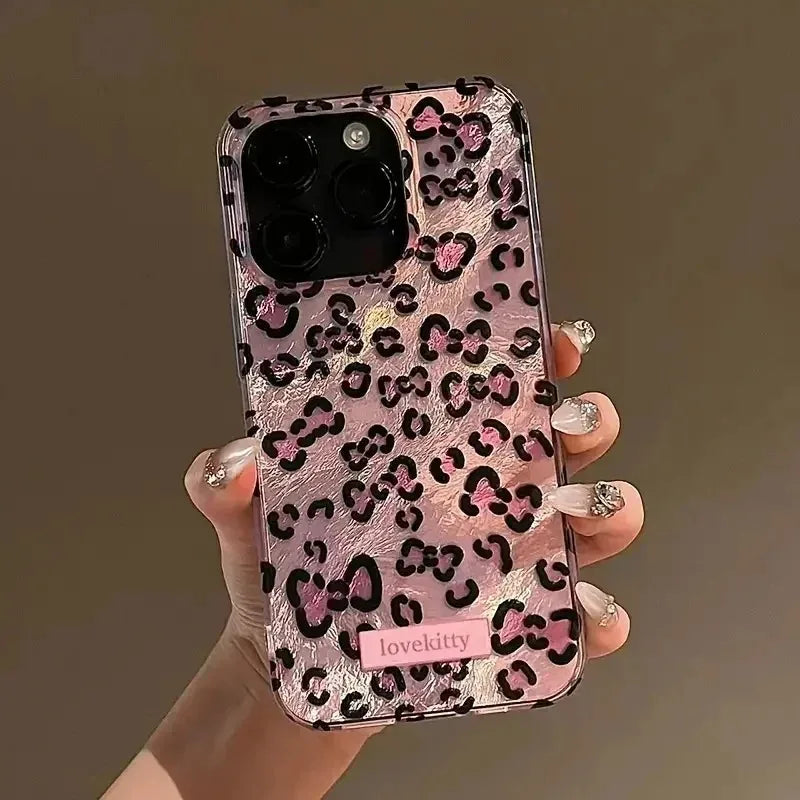 Fashionable Butterfly Bow Print Phone Cases