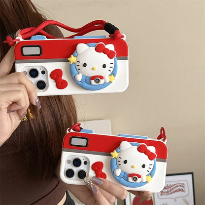 Hello Kitty Camera Phone Holder Case