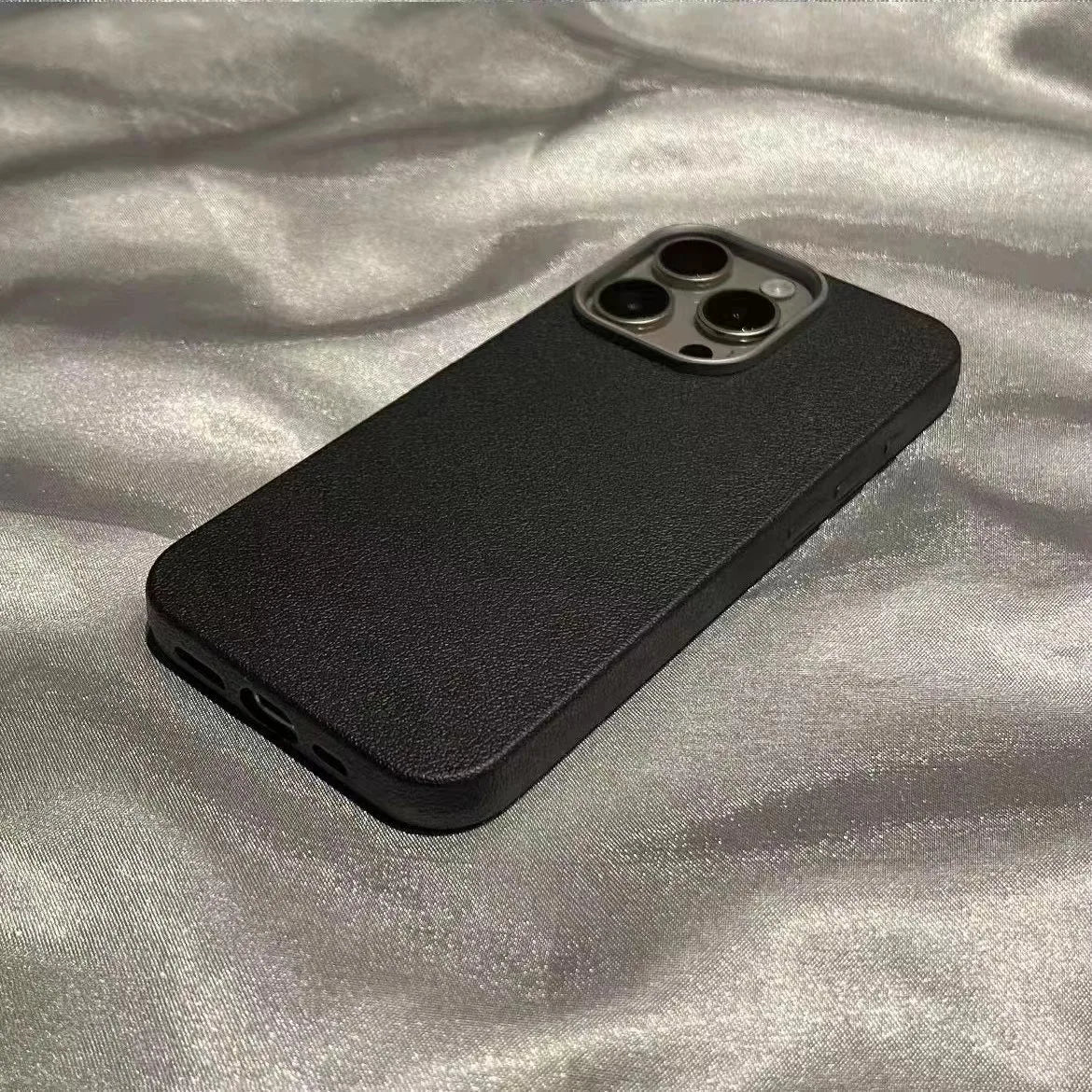 Luxury Matte Leather Phone Case