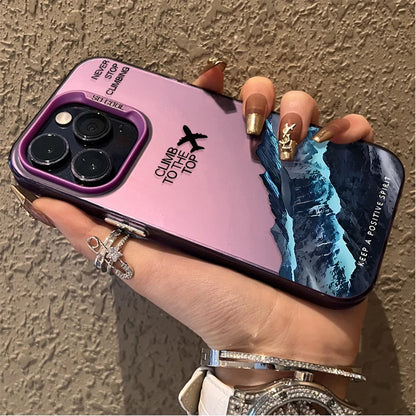 Mountain Peak Aircraft PC Phone Case