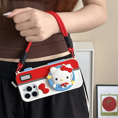 Hello Kitty Camera Phone Holder Case