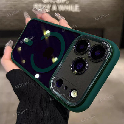 Luxury Magnetic Metal Lens Bumper Protection Phone Case New