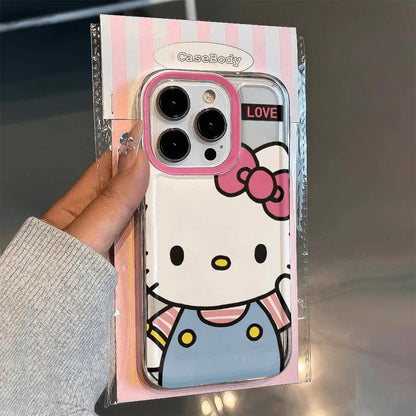 Hello Kitty Big Face Bow Strap Phone Case