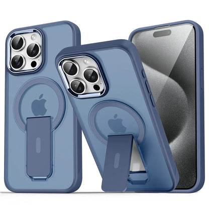 Invisible Stand Magnetic Case for iPhone