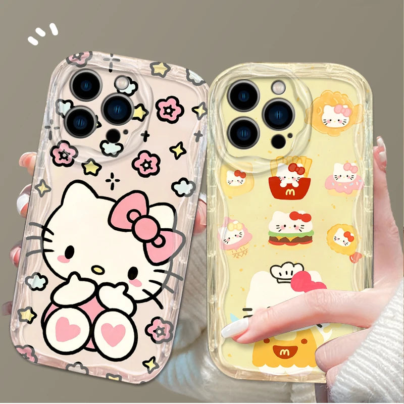 Cute Pink Hello Kitty Phone Case
