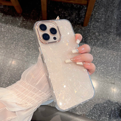 Luxury Glitter Shell Pattern Laser Phone Case
