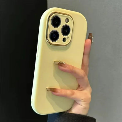 Luxury Cute Soft Silicone Candy Color Phone Case