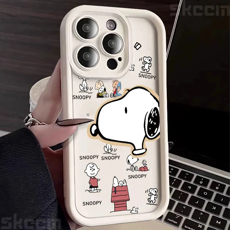 Snoopy Cartoon Phone Case for iPhone