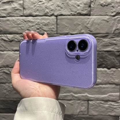 Fashion Purple Shine Glitter TPU Phone Case