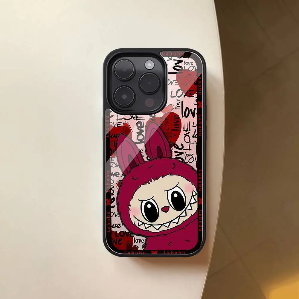 Armor Labubu Glossy Phone Case