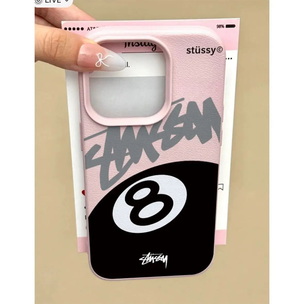 Fashion Billiard Black 8 Number Phone Case Cover