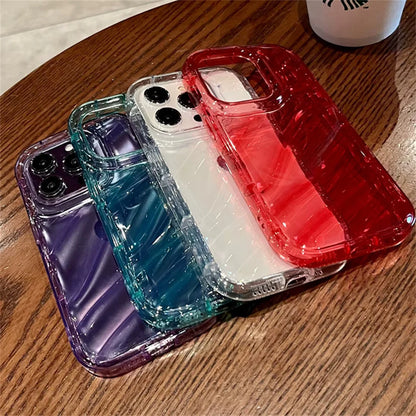 Thickened Transparent Bumber Phone Case