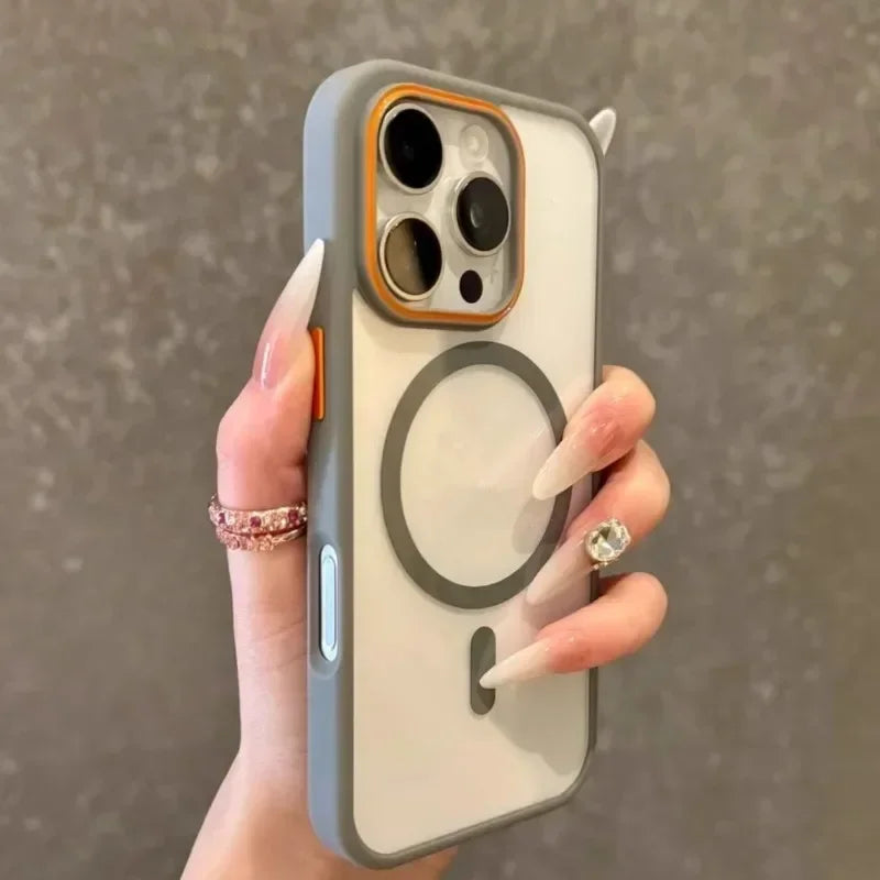 Transparent Magsafe Phone Case