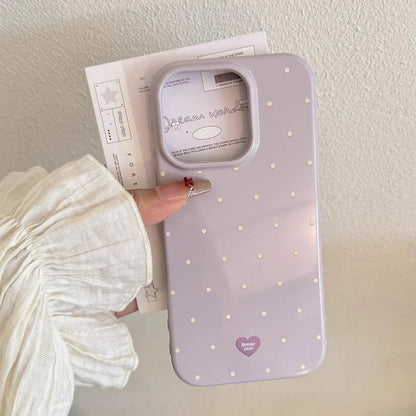 INS Polka Dot Small Fresh Mobile Phone Case