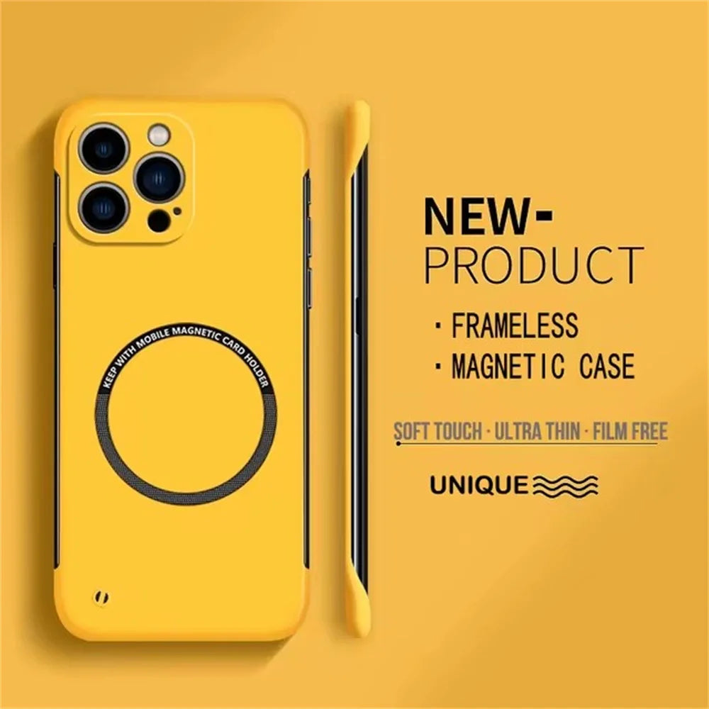 Ultra-Thin Magnetic Frameless iPhone Case