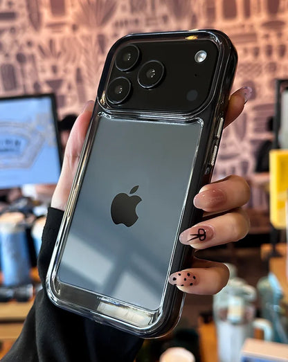 Luxury Clear Hard Acrylic Phone Case