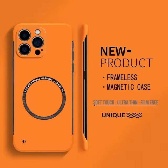 Ultra-Thin Magnetic Frameless iPhone Case