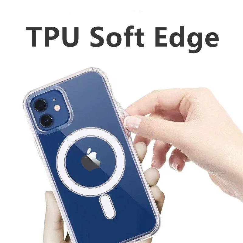 Original Magnetic Transparent Phone Case