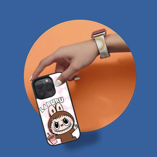 Cartoon Labubu iPhone Case