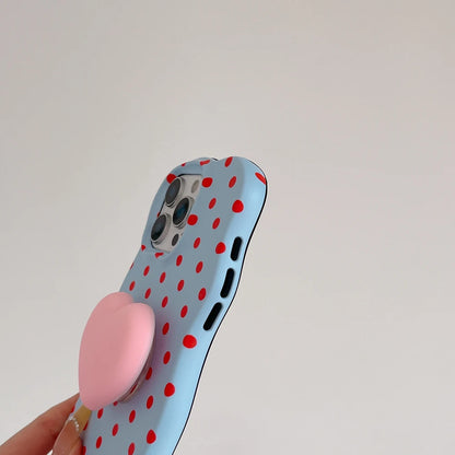 2 IN 1 Polka Dot Phone Case