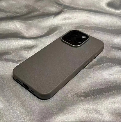 Luxury Matte Leather Phone Case