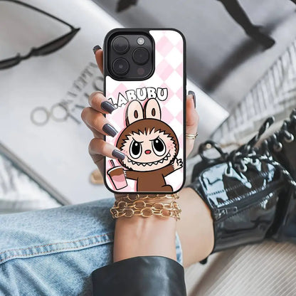 Cartoon Labubu iPhone Case
