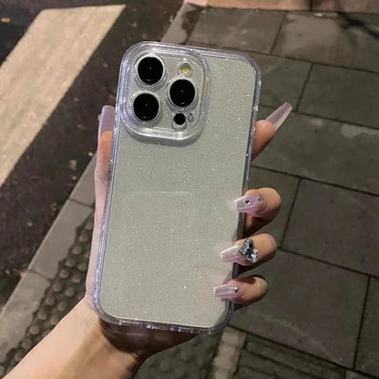 Soft Glitter Transparent Phone Case