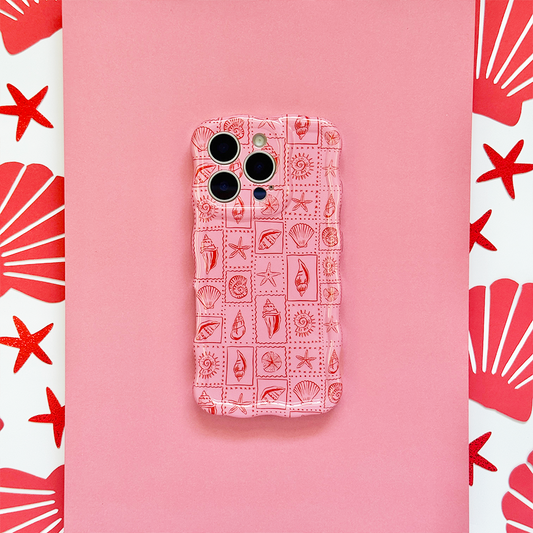 Wavy Phone Case - Seashell Riviera